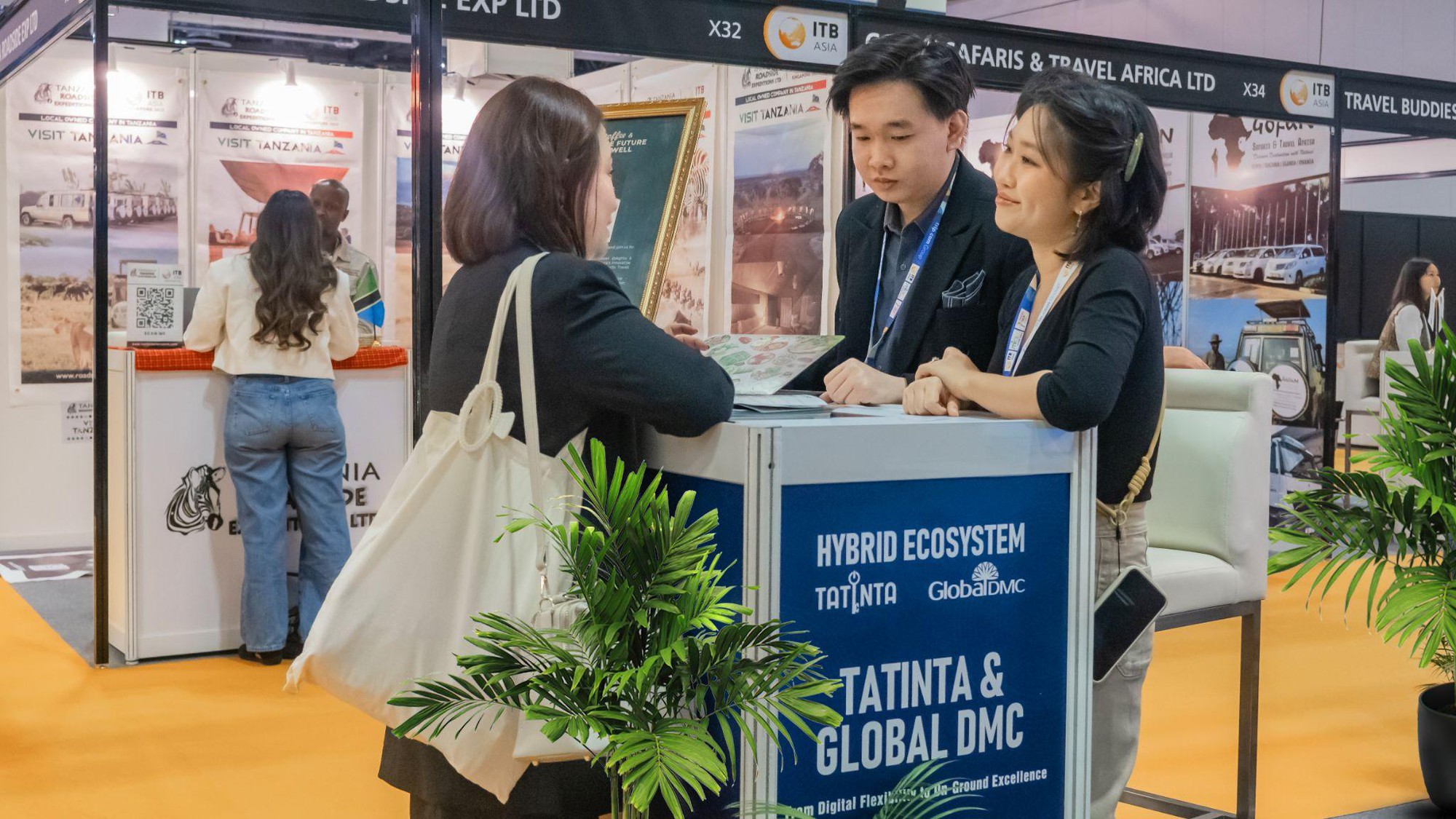 Tatinta giới thiệu mô hình Trawell (Travel + Well-being) tại ITB Asia 2025